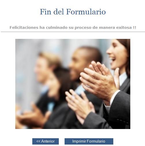Finalización Exitosa